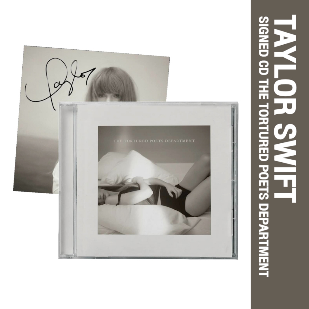 ✈️ Pre-Order SIGNED CD : Taylor Swift - The Tortured Poets Department