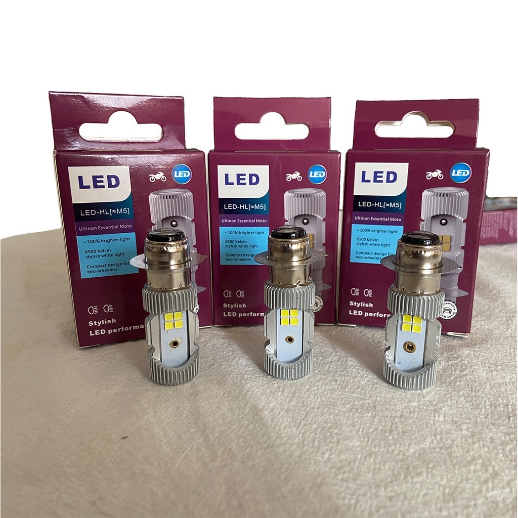 ✅100% ✅LED M5 หลอดไฟ (T19, P15d) 6W สีขาว 6500K ใช้ได้กับไฟกระแสตรงเท่านั้น