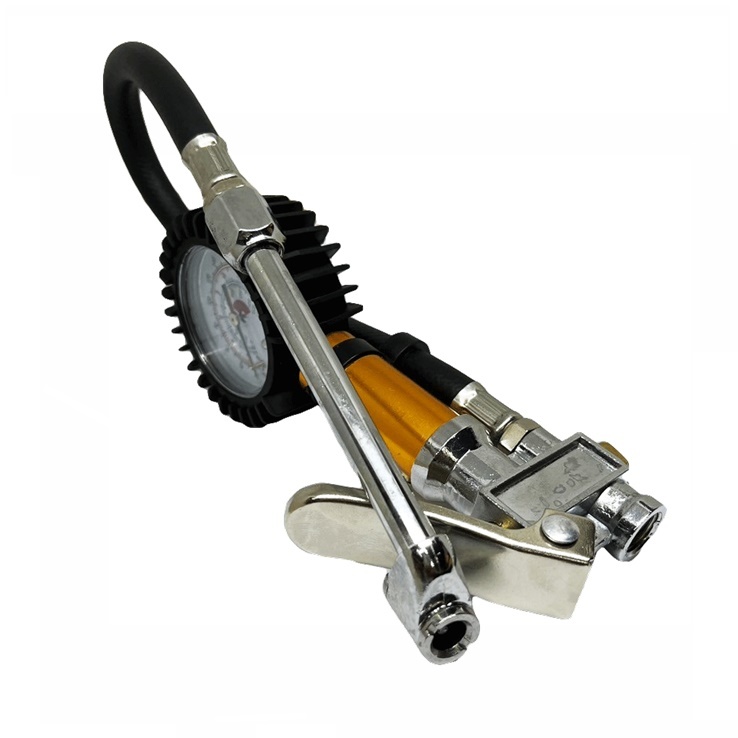 เกจวัดเติมลมยาง หัวเติมลม เกย์วัดลมยาง เครื่องวัดลมยาง ที่วัดลมยาง อเนกประสงค์ ก้านเติมลมยางรถ - รูปที่ 3