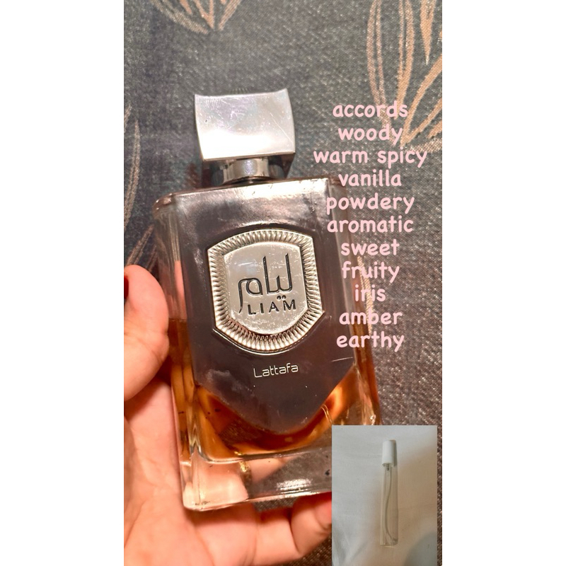 Liam Lattafa Perfumes for women and menแบบแบ่ง10มล