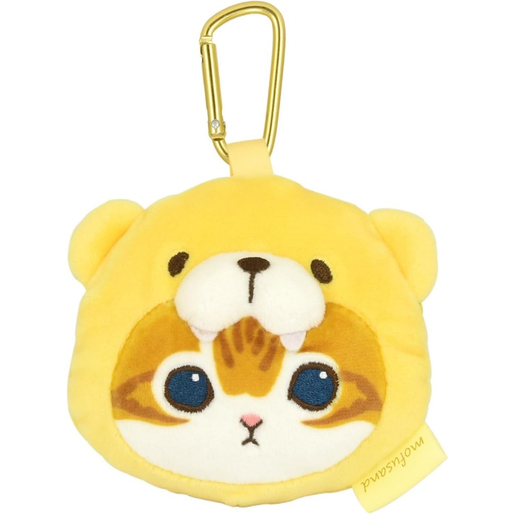 [ส่งตรงจากญี่ปุ่น] Gourmandies mofusand กระเป๋าหลายใบ Airpods ยาดม Kuma-nyan MOFU-16B mini bag 85mm×95mm ของเล่นตุ๊กตา air pods case ตุ๊กตาสัตว์