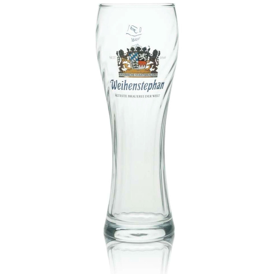 แก้วเบียร์เยอรมัน Weihenstephaner Weizen ไวเฮนสตาฟฟาเนอร์ 0.5 ลิตร ทรงไวเซ่นสูงมาตรฐาน นำเข้า