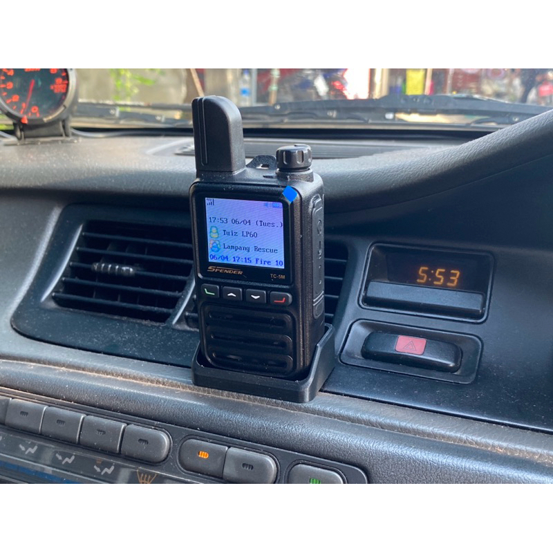 แท่นวาง วิทยุสื่อสาร poc spender tc 5m tc-5m แขวนวิทยุสื่อสาร