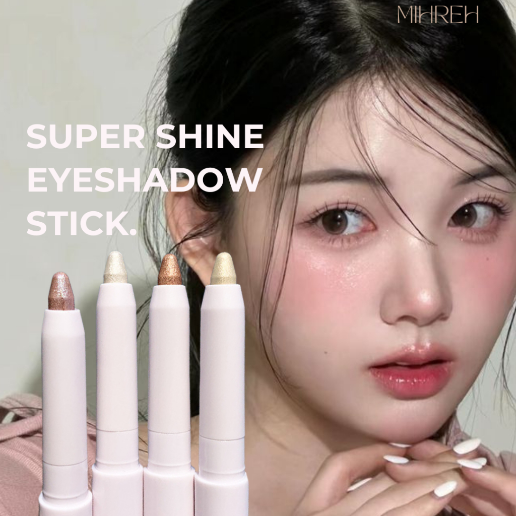 [6061] (พร้อมส่ง) 𝙎𝙪𝙥𝙚𝙧 𝙎𝙝𝙞𝙣𝙚 𝙀𝙮𝙚𝙨𝙝𝙖𝙙𝙤𝙬 𝙎𝙩𝙞𝙘𝙠 อายแชโดว์สติ๊ก สีชัด ติดทน ประกายสวยงาม