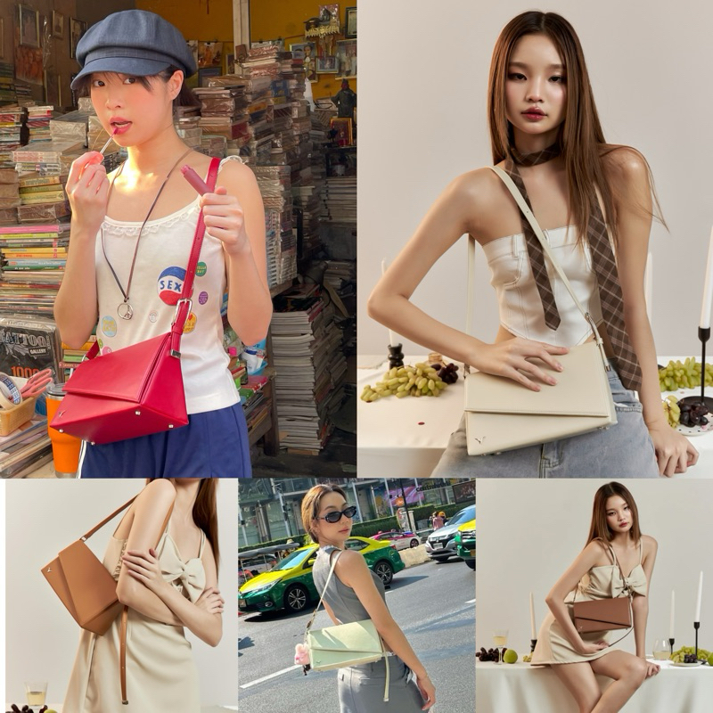 varenna.studio l vermuda bag กระเป๋าสะพายไหล่ สะพายข้าง