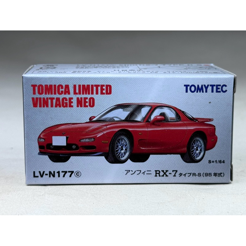 LV-N177c Infini RX-7 Type RS 95 (Red) Tomica Limited Vintage NEO Scale 1:64 ยี่ห้อ Tomytec