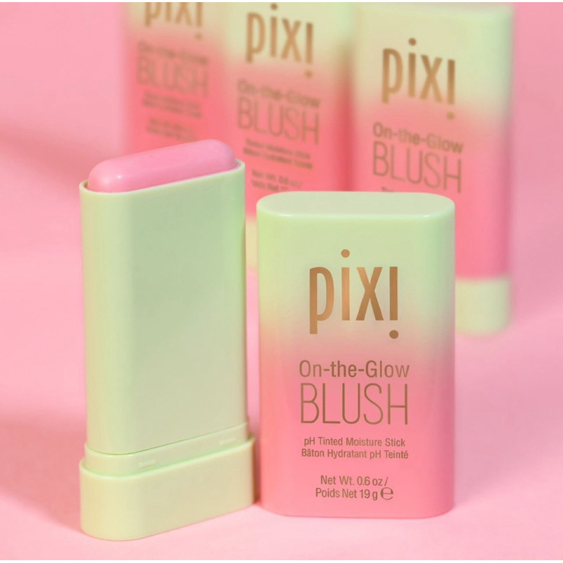 PIXI On-The-Glow Blush pH Tinted Moisture Stick 19g บลัชออน เปลี่ยนสีได้