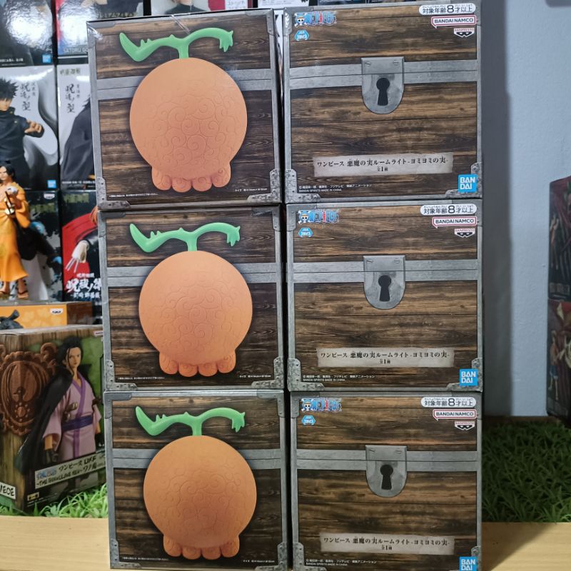 มือ1 งานแท้🇯🇵 Lot  jp 📌 One Piece Devil's Fruit Room Light Yomi Yomi's Fruit // มีไฟ LED เปิดได้