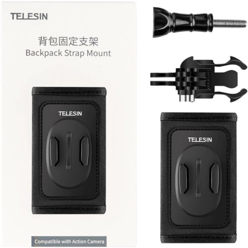 Telesin GoPro / DJI / Insta360 Backpack Strap Mount (GP-BPM-003) thumbnail 7