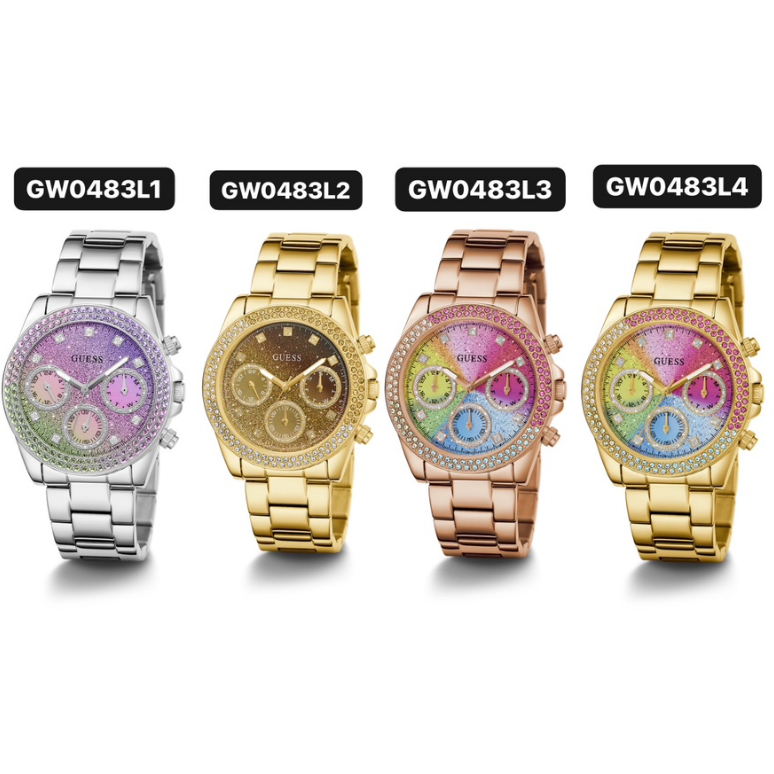 Guess Ladies Sol Bracelet Watch GW0483L2 38mm GW0483L3 GW0483L4 GW0483L5