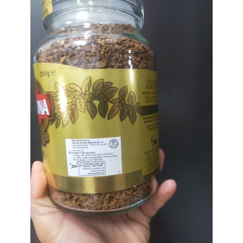 Moccona Classic 5  Medium Roast มอคโคน่าคลาสสิค มีเดียม โรส กาแฟฟรีซดราย 200กรัม