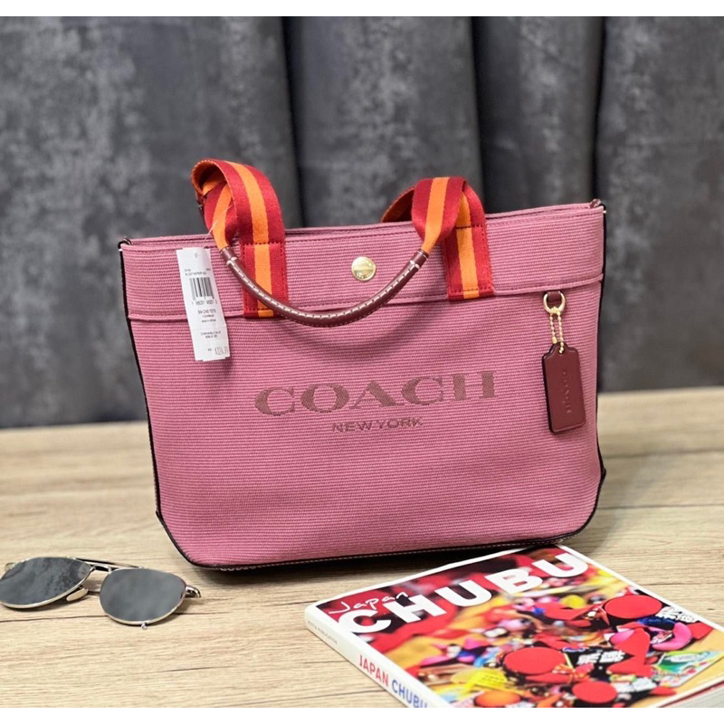 น้องน่ารัก Coach Small Canvas Tote CK168
