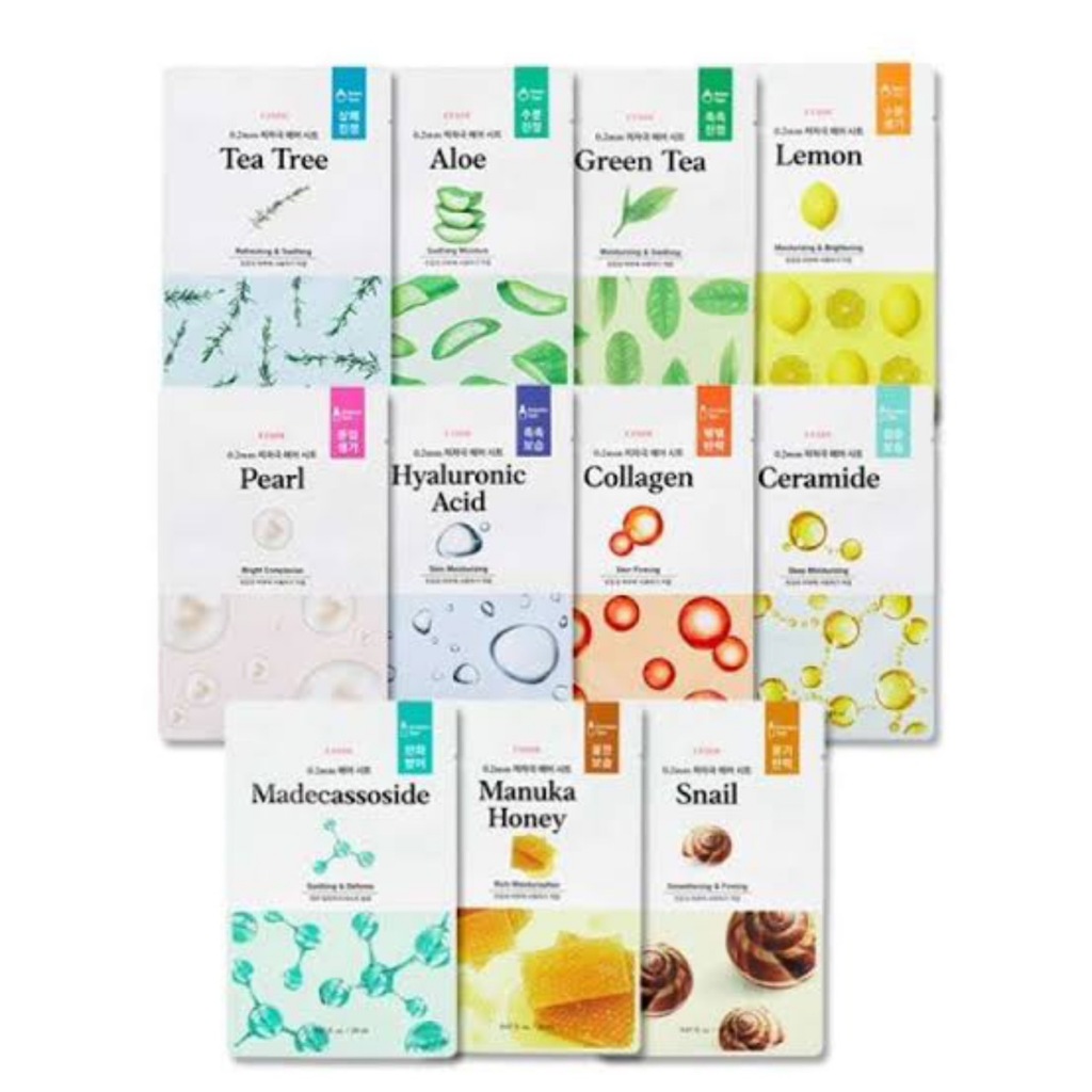 ฉลากไทยหมดปี 2028)ETUDE 0.2 Air Mask มาส์กที่มอบความชุ่มชื้นให้กับผิว ขนาดบางเพียง 0.2 มม. ช่วยให้เอสเซ้นส์ซึมเข้าสู่ผิว