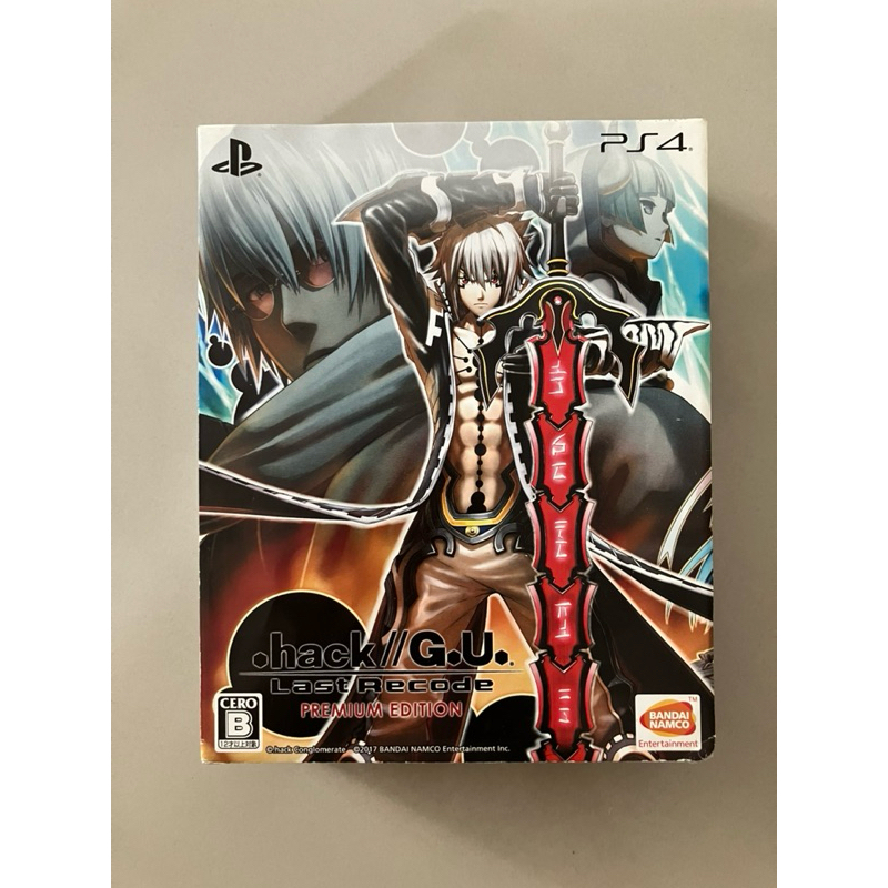 PS4.hack G.U. Last Recode Premium Edition มีสายคาดค่ะ แผ่นมือ1