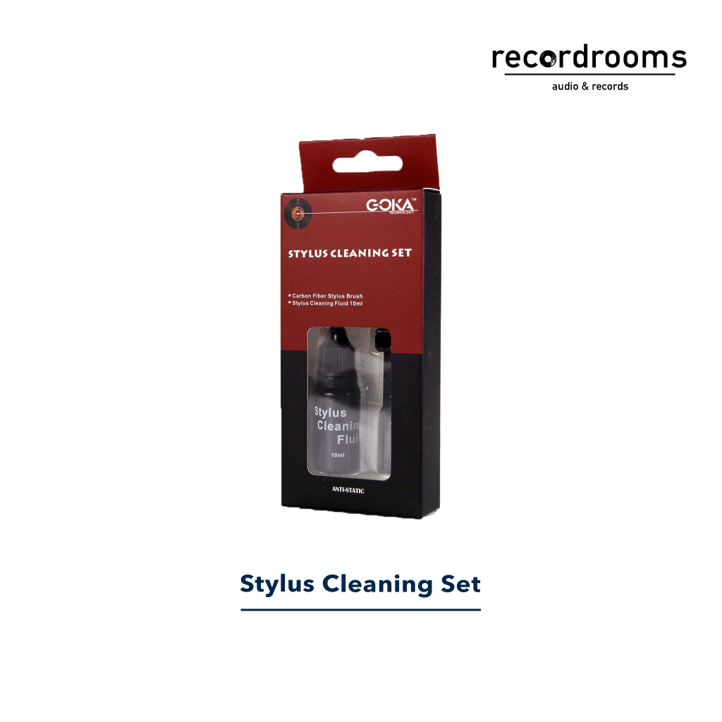 [พร้อมส่ง] GOKA Stylus Cleaning Set - แปรงทำความสะอาดหัวเข็มเครื่องเล่นแผ่นเสียง พร้อมนำ้ยา