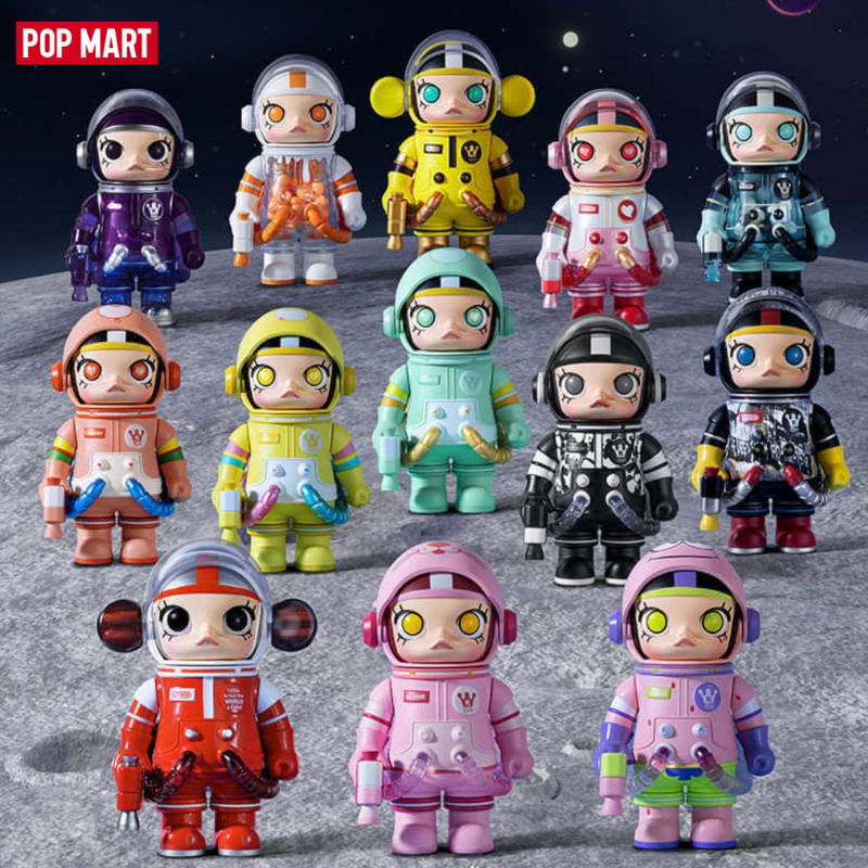 โค้ดแฟชั่นลด30% พร้อมส่งในไทย Popmart ของแท้ MEGA SPACE MOLLY 100% Serie V2-A