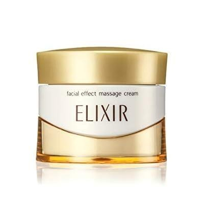 Shiseido Elixir Superior Face Effect Massage Cream 93g for Firm and Radiant Skin from Japan