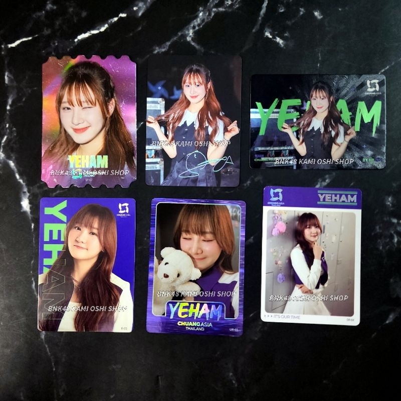 การ์ด Yeham CSR ครบเซต6แบบ SSP SP SSR UR SR R Chuang Asia 2024 ver.1 ( chuangasia THAILAND : Rising 