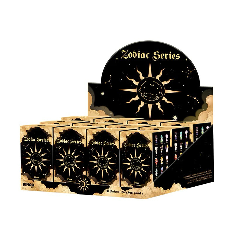 กล่องสุ่ม พร้อมส่ง Dimoo Zodiac series blind box Pop mart