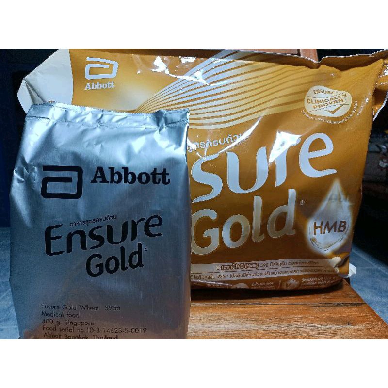 นมเอนชัวร์โกลด์ Ensure Gold กลิ่นธัญพืช ชนิดถุงเติม พร้อมส่ง แท้ 100% หมดอายุปี 2025