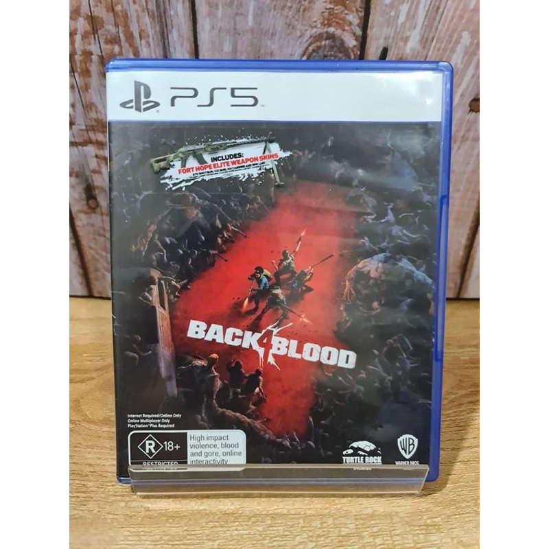 แผ่นเกมส์ Ps5 (PlayStation 5) เกมส์  Back 4 blood.