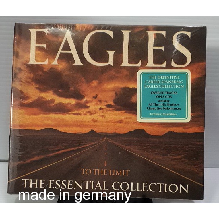 CD Eagles – To The Limit: The Essential Collection 3CD รวมเพลงฮิต made in germany มือ1แผ่นแท้