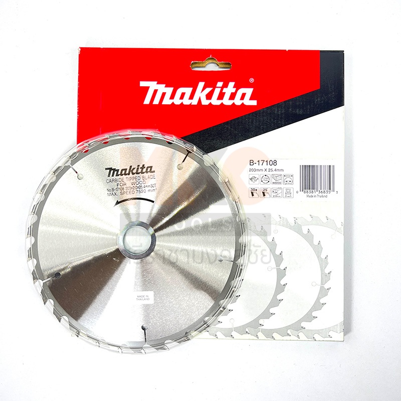 MAKITA ใบเลื่อยวงเดือน 8"x30T B-17108(1ใบ)