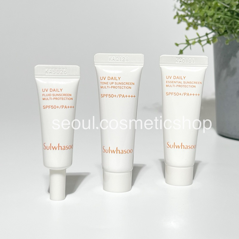 กันแดด Sulwhasoo UV Daily (Essential /Tone UP / Fluid) & UV Wise (Creamy glow/Milky Tone Up)