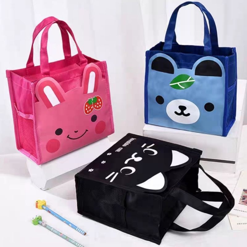 พร้อมส่ง กระเป๋าใส่ของอเนกประสงค์ ลายการ์ตูน กระเป๋าใส่ปิ่นโต