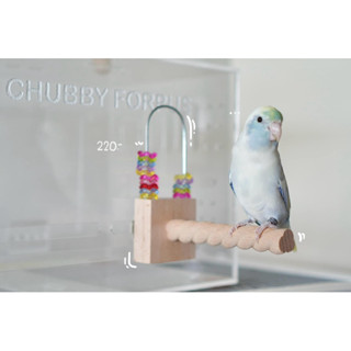 🤎พร้อมส่ง🤍 ของเล่นนก คอนนก มีของเล่นจิ๋วให้เล่นด้านข้าง ใช้ต…