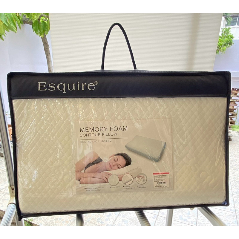 หมอนเมมโมรี่โฟม Esquire memory foam contour pillow