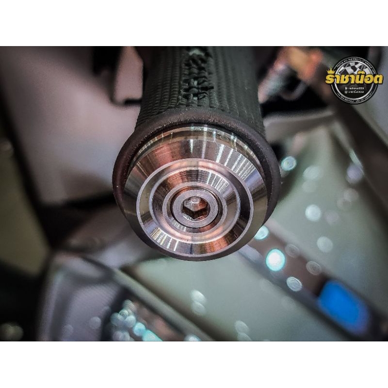 อุดปลายแฮนด์ ร่องลึก forza-Lead ตรงรุ่น (ราคาคู่ละ)