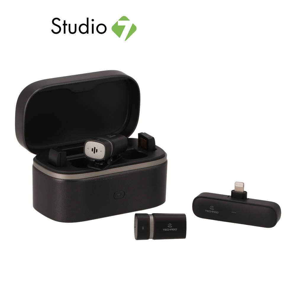 ไมโครโฟน TECHPRO Wireless Microphone TDS9 Black by Studio7