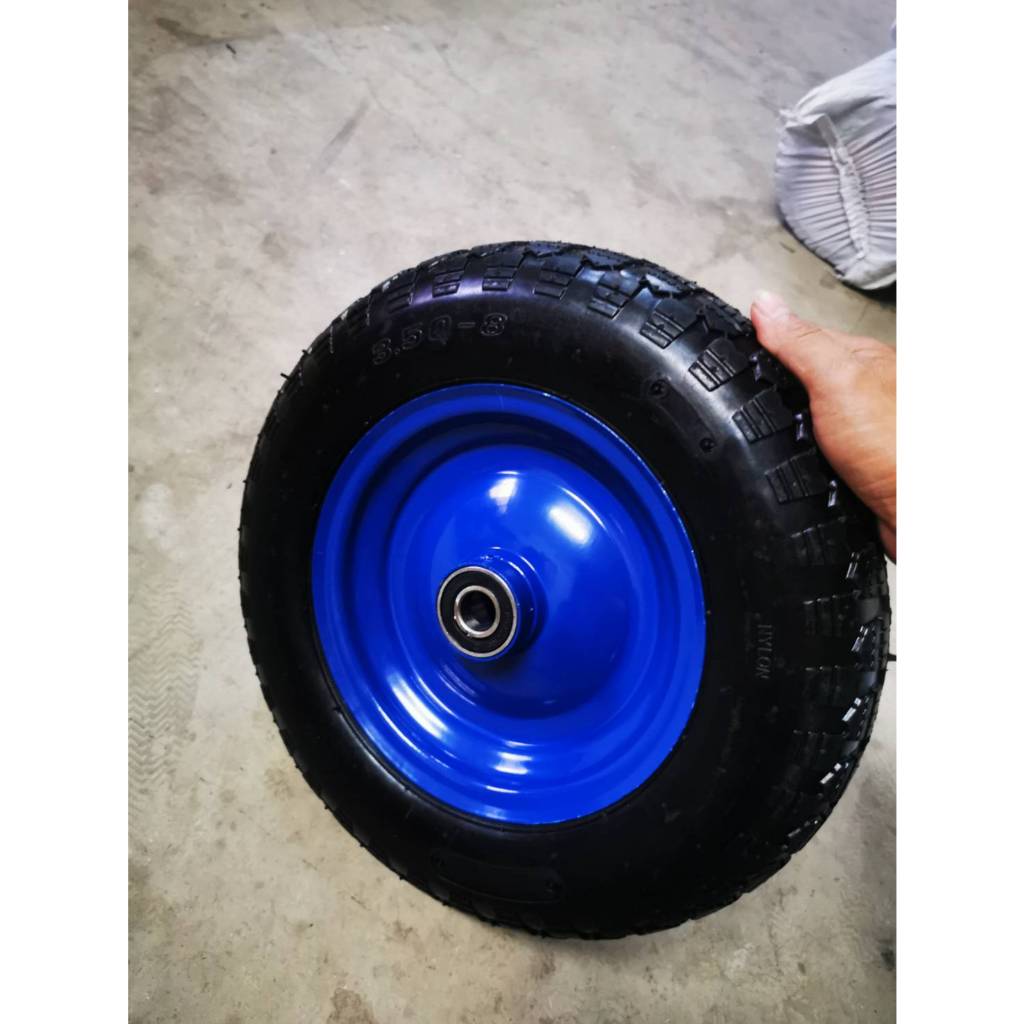 ล้อรถเข็นปูน ขนาด 14นิ้ว เติมลมมียางใน - รูปที่ 2