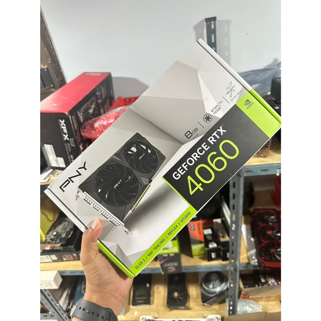 RTX 4060 VERTO PNY DUAL FAN - 8GB GDDR6