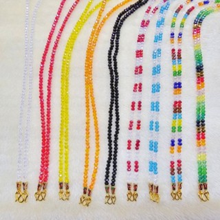 คริสตัล สร้อยคริสตัล พร้อมตะขอลงยา สร้อยพระ สร้อยห้อยพระ ขนา…