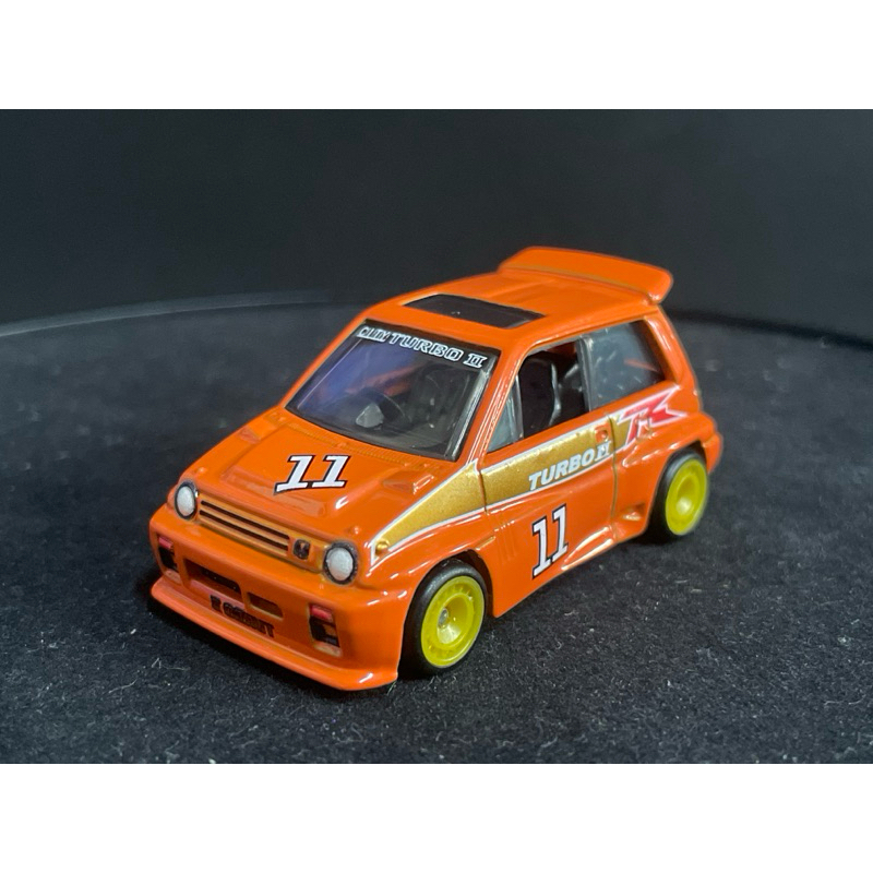 Hot Wheels Premium Car Culture JH3 Japan Historics 85 Honda City Turbo II นอกแพ็ค