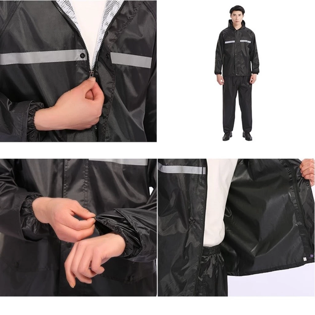 ชุดเสื้อคลุมและกางเกงกันฝน thumbnail 4