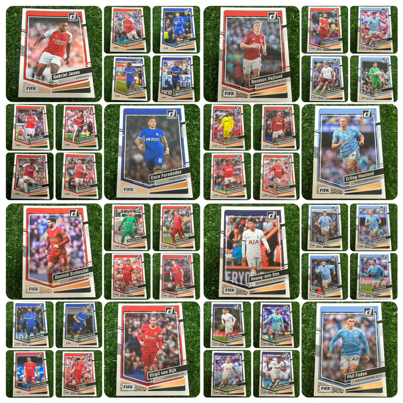 การ์ดฟุตบอล พรีเมียร์ลีค กล่อง FIFA DONRUSS ทีม แมนยู ลิเวอร์พูล เชลซี สเปอร์ อาเซน่อล
