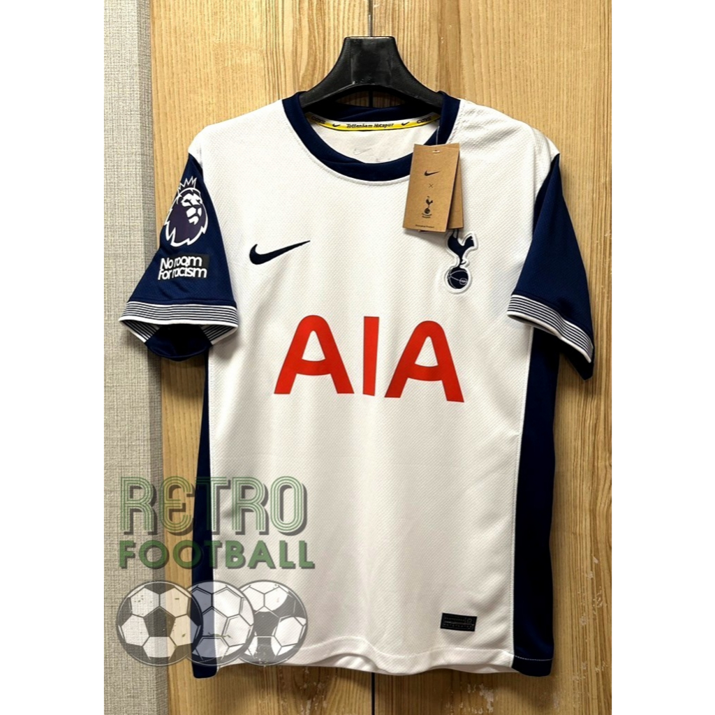 เสื้อฟุตบอล ทีมทอตแนม ฮอตสเปอร์ 3A เกรดแฟนบอล Home ชุดเหย้า ปี 24/25 ฟลูออฟชั่น EPL ชื่อเบอร์นักเตะ ครบทุกคน
