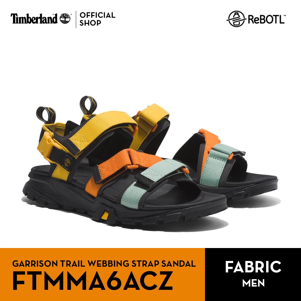 Timberland Men's GARRISON TRAIL Webbing Strap Sandal รองเท้าแตะ (FTMMA6ACZ)