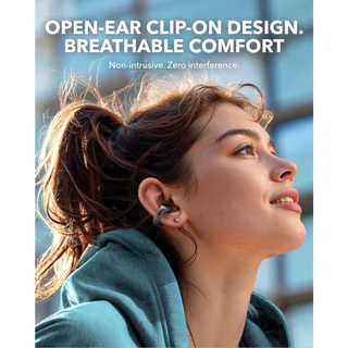 Soundcore C30i หูฟังบลูทูธ หูฟังไร้สาย Open-Ear Earbuds, Clip-On Headphones