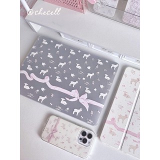 Shesell พร้อมส่ง✨ เคส macbook(ผิวด้าน) M5 ริบบิ้น Floral Air…