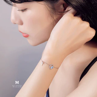 MEET💕กำไลเงิน Garland กำไลเงินแท้ สร้อยข้อมือปรับได้ กำไลเพชร กำไลแฟชั่น กำไลข้อมือเงินแท้
