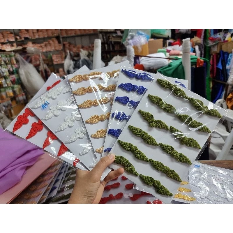 กระดุมจีน กระดุมจีนแกะได้ สีเยอะที่สุด พร้อมส่งทุกสี✅🙏🏻กระดุม