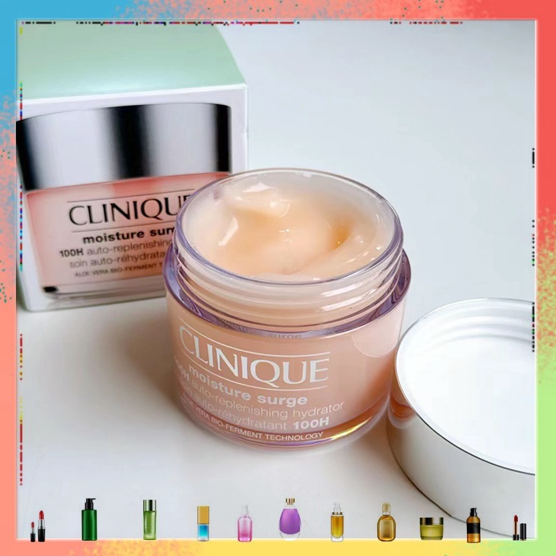 แท้ CLINIQUE Moisture Surge 100H 100-Hour Auto-Replenishing Hydrator /ครีมเติมความชุ่มชื้นผิวขาดน้ำ แบบ 100 ชั่วโมง