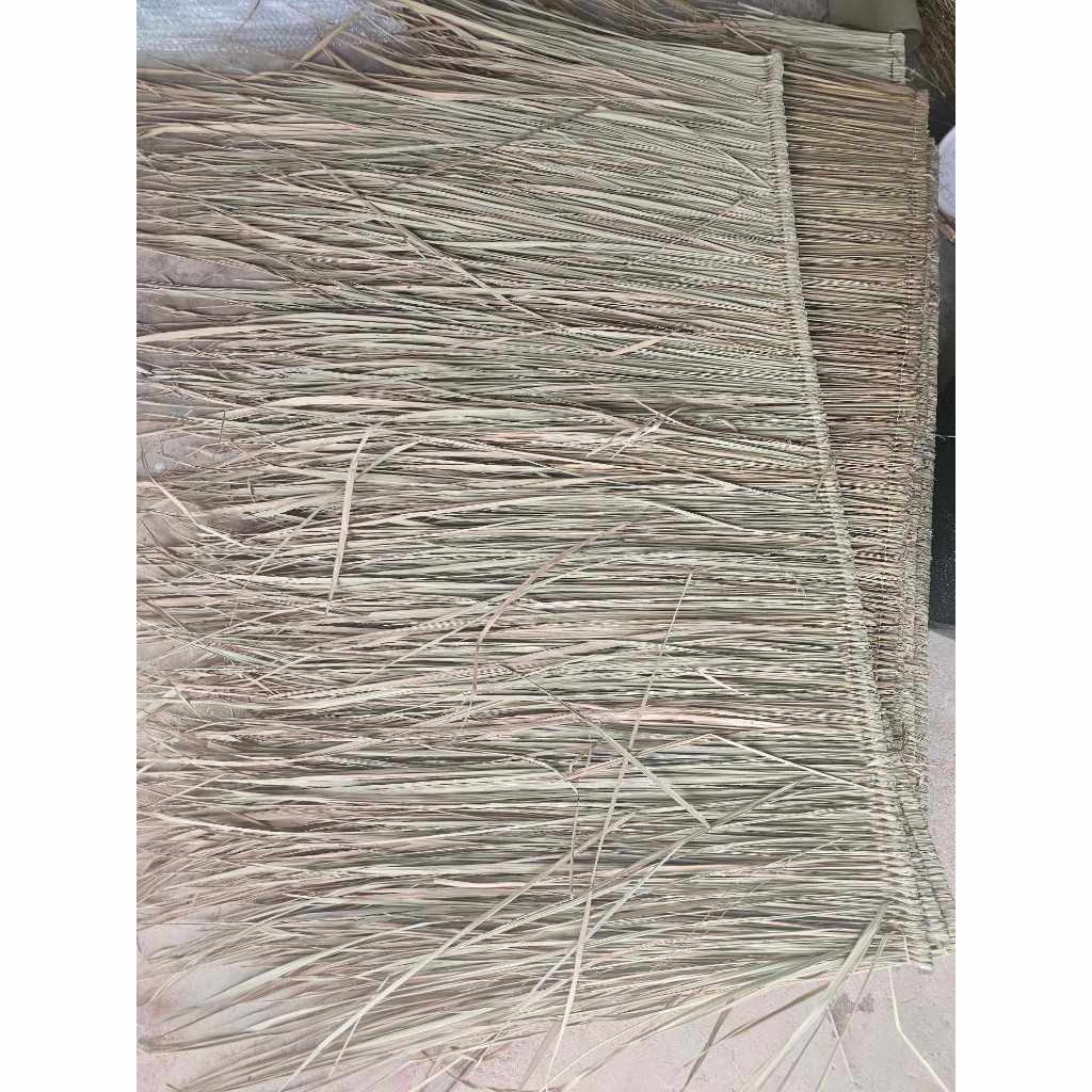 หลังคาหญ้าคา หลังคาแฝก แฝก กันแดด กันฝน - รูปที่ 2