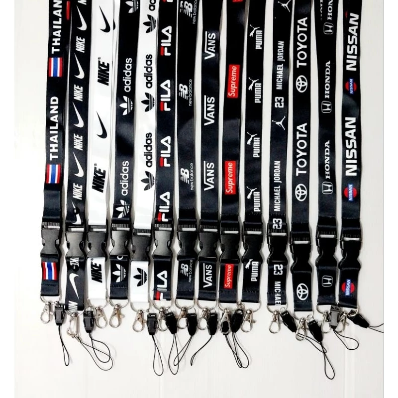 สายห้อยคอ สายคล้องคอ (ราคา 1 เส้น) สายห้อยโทรศัพท์ สายห้อยบัตร ลายแฟชั่น