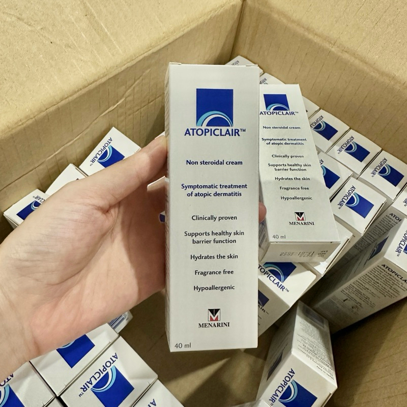 Atopiclair Non steroidal cream /40mlครีมให้ความชุ่มชื้น สำหรับผู้ที่ ผิวแห้ง หมดอายุ 16/02/26