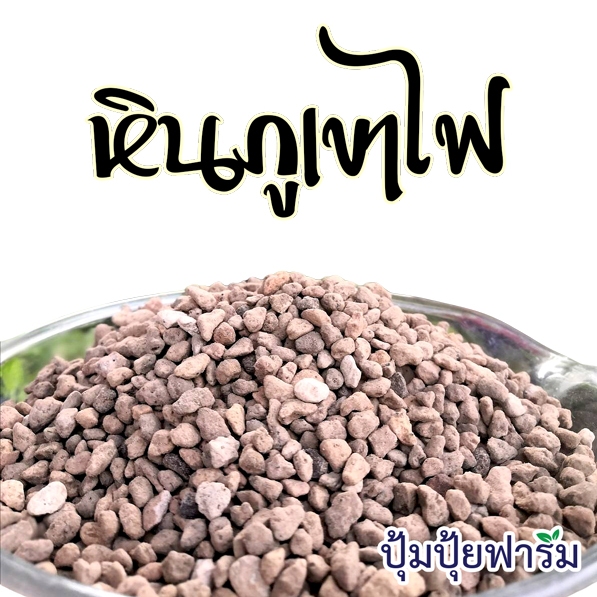 หินภูเขาไฟ(Pumice Stone) นำเข้าจากอินโดนีเซีย Lombok Stone วัสดุผสมดินปลูก